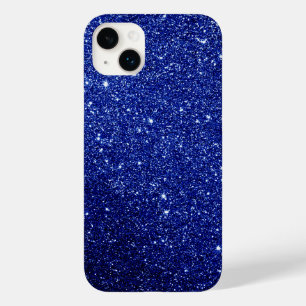 Coque Pour iPhone 14 Plus Parties scintillant bleu foncé