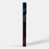 Coques Case-Mate iPhone Parties scintillant bleu foncéMarron  iPhone Mate  (Verso / Droite)