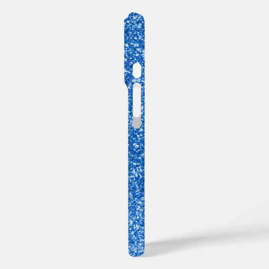 Coques Case-Mate iPhone Parties scintillant bleue (Verso / Gauche)