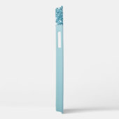 Coques Case-Mate iPhone Parties scintillant Bleue Moderne Personnalisé Amo (Verso / Droite)