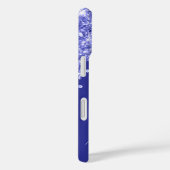 Coques Case-Mate iPhone Parties scintillant Bleue Profond Lecteurs Signatu (Verso / Droite)