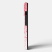 Coques Case-Mate iPhone Parties scintillant Blush Rose Rose Or Script Mono (Verso / Gauche)