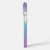 Coques Case-Mate iPhone Parties scintillant Bokeh Ombre, Diamants Violet,  (Verso / Gauche)