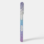 Coques Case-Mate iPhone Parties scintillant Bokeh Ombre, Diamants Violet,  (Verso / Droite)