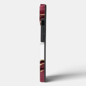 Coques Case-Mate iPhone parties scintillant bordeaux marbre Coque-Mate coq (Verso / Gauche)