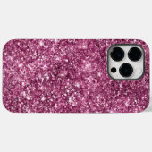 Coques Case-Mate iPhone Parties scintillant Boysenberry Pink Glitz (Verso (horizontal))