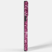 Coques Case-Mate iPhone Parties scintillant Boysenberry Pink Glitz (Verso / Droite)