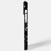Coques Case-Mate iPhone Parties scintillant brillante noire et blanche Mon (Verso / Gauche)