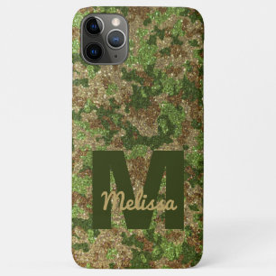 Case-Mate iPhone Case Parties scintillant Camouflage Brown vert Camo Nom