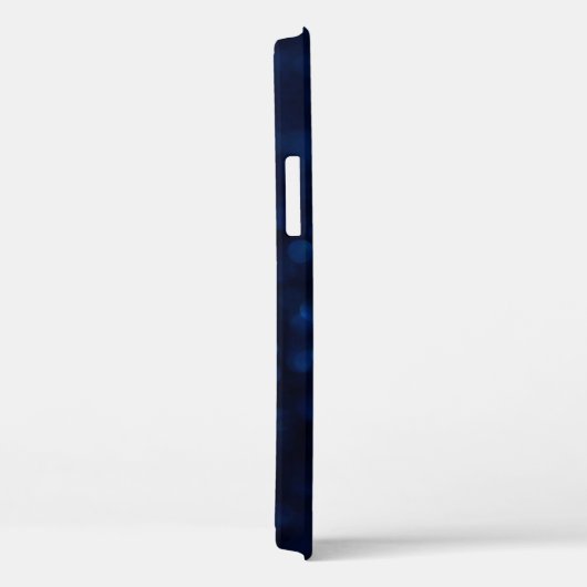 Coques Case-Mate iPhone Parties scintillant classique bleu lumières (Verso / Droite)