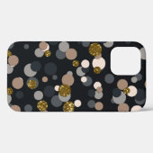 Coques Case-Mate iPhone Parties scintillant Confetti Peach, Maple, Grey an (Verso (horizontal))