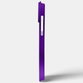 Coques Case-Mate iPhone Parties scintillant d'argent brillant violet marqu (Verso / Gauche)