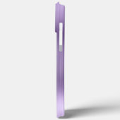 Coques Case-Mate iPhone Parties scintillant d'argent Lumière Purple Foil G (Verso / Gauche)