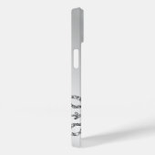 Coques Case-Mate iPhone Parties scintillant d'argent personnalisée Snowfla (Verso / Droite)