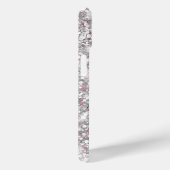Coques Case-Mate iPhone Parties scintillant d'argent Pink Foil Signature m (Verso / Droite)