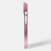 Coques Case-Mate iPhone Parties scintillant d'argent Pink Foil Signature m (Verso / Gauche)