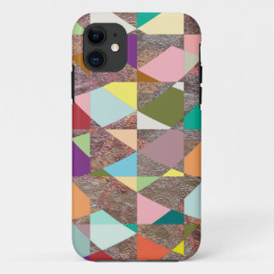 Coque iPhone 11 Parties scintillant de couleurs Abstraites