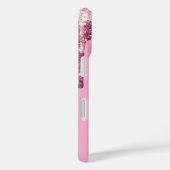 Coques Case-Mate iPhone Parties scintillant de crème glacée rose (Verso / Droite)