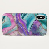 Coques Case-Mate iPhone Parties scintillant de l'agent de la Sirène de l'U (Dos (Horizontal))