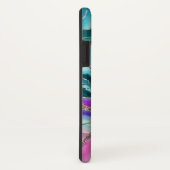 Coques Case-Mate iPhone Parties scintillant de l'agent de la Sirène de l'U (Dos/Droite)