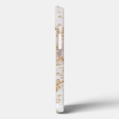 Coques Case-Mate iPhone Parties scintillant de luxe en marbre (Verso / Gauche)