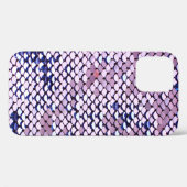 Coques Case-Mate iPhone Parties scintillant de paillettes vives ultraviole (Verso (horizontal))
