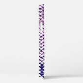 Coques Case-Mate iPhone Parties scintillant de paillettes vives ultraviole (Verso / Droite)