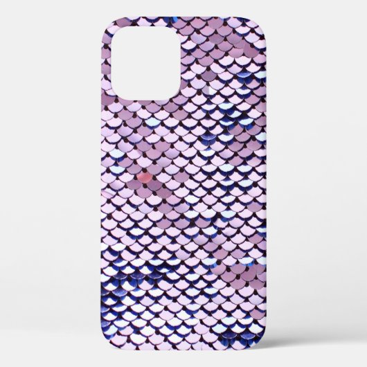 Coques Case-Mate iPhone Parties scintillant de paillettes vives ultraviole (Verso)