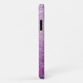 Coques Case-Mate iPhone Parties scintillant d'éclaboussure violette Ombre  (Dos/Droite)