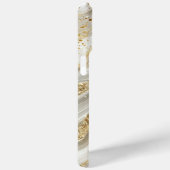 Coques Case-Mate iPhone Parties scintillant d'or Abstrait marbre Motif Mon (Verso / Droite)