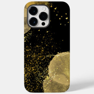 Coque Pour Pour iPhone 14 Pro Max Parties scintillant d'or Aquarelle Luxe