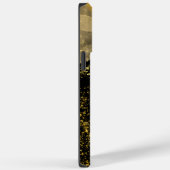 Coques Case-Mate iPhone Parties scintillant d'or Aquarelle Luxe (Verso / Droite)