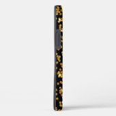 Coques Case-Mate iPhone Parties scintillant d'or Confetti et noir (Verso / Droite)