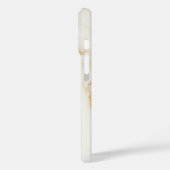 Coques Case-Mate iPhone Parties scintillant d'or marbre élégant (Verso / Gauche)