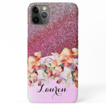 Parties scintillant d'or Rose de fille personnalis