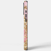 Coques Case-Mate iPhone Parties scintillant d'or rose fille (Verso / Gauche)