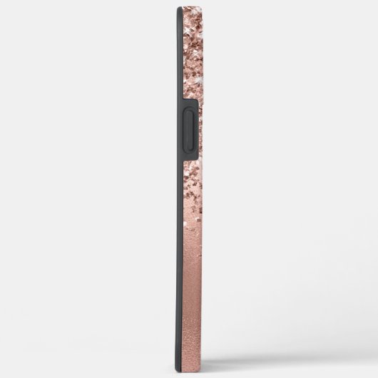 Coques Case-Mate iPhone Parties scintillant d'or rose moderne Confetti Mon (Verso / Droite)