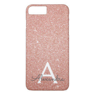 Case-Mate iPhone Case Parties scintillant d'or rose Rose et monogramme é