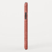 Coques Case-Mate iPhone Parties scintillant d'or rouge marbré (Dos/Droite)