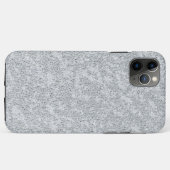 Coques Case-Mate iPhone Parties scintillant dorée gris argent brillant tex (Dos (Horizontal))