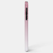 Coques Case-Mate iPhone Parties scintillant dorée rose pâle Glam Sparkle M (Dos/Gauche)