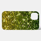 Coques Case-Mate iPhone Parties scintillant dorées foncées chatoyantes (Verso (horizontal))
