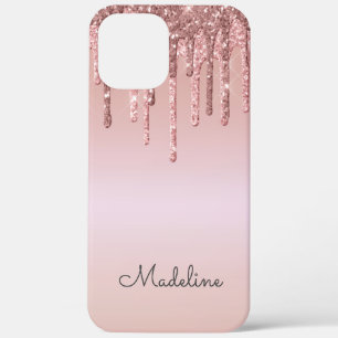 Case-Mate iPhone Case Parties scintillant Drivers Rose Blush Pink Black