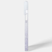 Coques Case-Mate iPhone Parties scintillant élégante monogrammed Nom (Verso / Gauche)