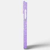 Coques Case-Mate iPhone Parties scintillant élégante monogrammed Nom (Verso / Gauche)