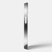 Coques Case-Mate iPhone Parties scintillant en argent et diamants métalliq (Verso / Droite)