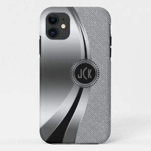 Coques Pour iPhone Parties scintillant en argent et diamants métalliq