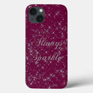 Coques Pour iPhone Parties scintillant en argent étincelante