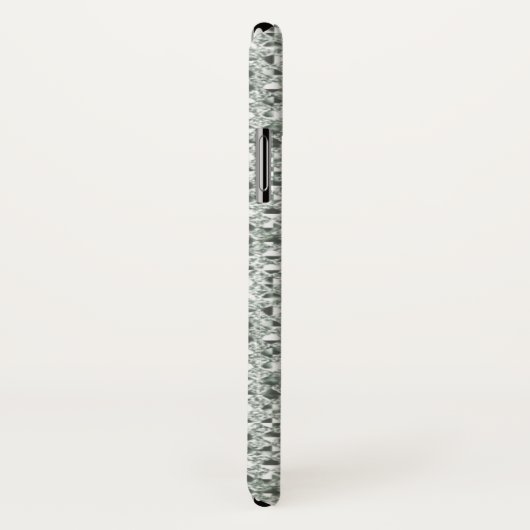 Coques Case-Mate iPhone Parties scintillant en argent Faux (Dos/Droite)