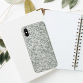 Coques Case-Mate iPhone Parties scintillant en argent Faux